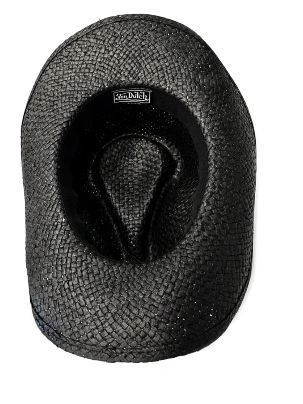 Classic Cowboy Hat in Black and White - Picture 5 of 8